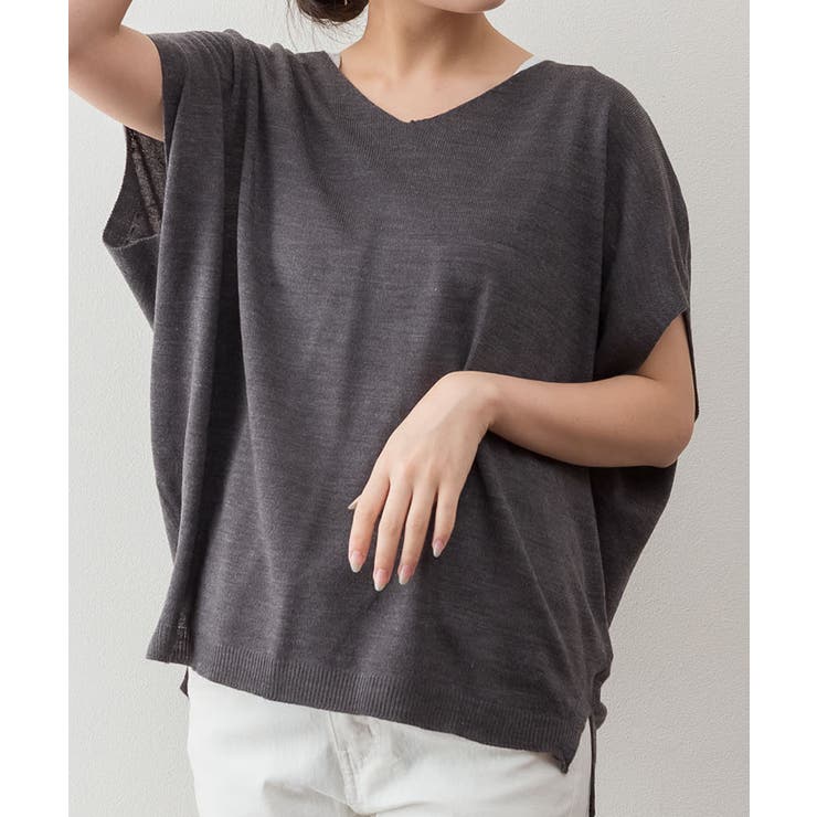 【M-L・LL-3L・4L-5L】バルーンVネックベスト | JungleJalopy | 詳細画像4 