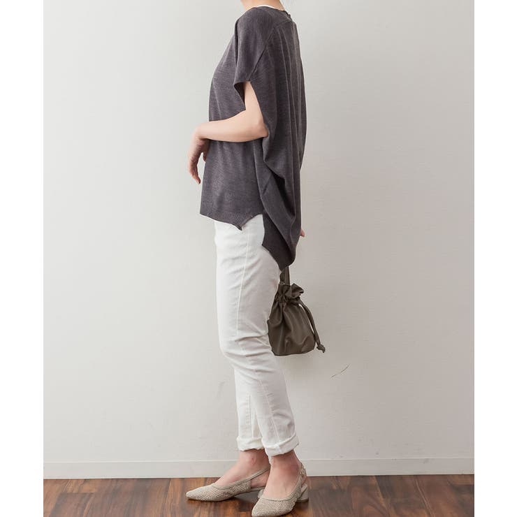 【M-L・LL-3L・4L-5L】バルーンVネックベスト | JungleJalopy | 詳細画像8 