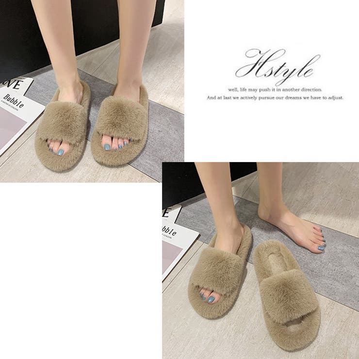 ファーサンダル レディース もこもこ | karei | 詳細画像17 