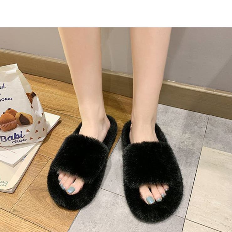 ファーサンダル レディース もこもこ | karei | 詳細画像20 