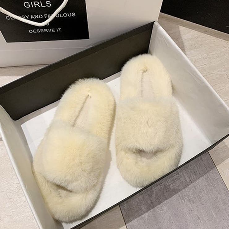 ファーサンダル レディース もこもこ | karei | 詳細画像23 