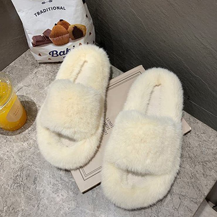 ファーサンダル レディース もこもこ | karei | 詳細画像24 