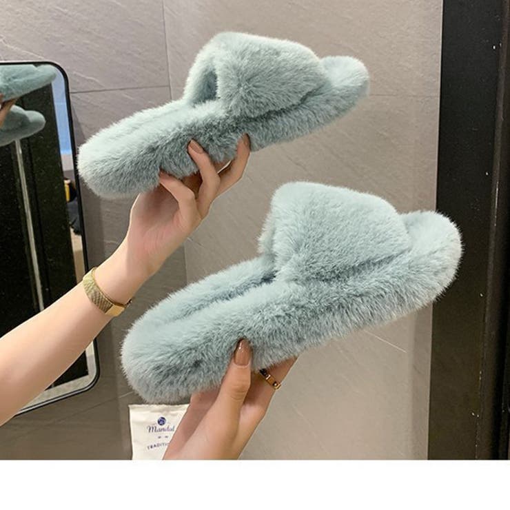 ファーサンダル レディース もこもこ | karei | 詳細画像32 