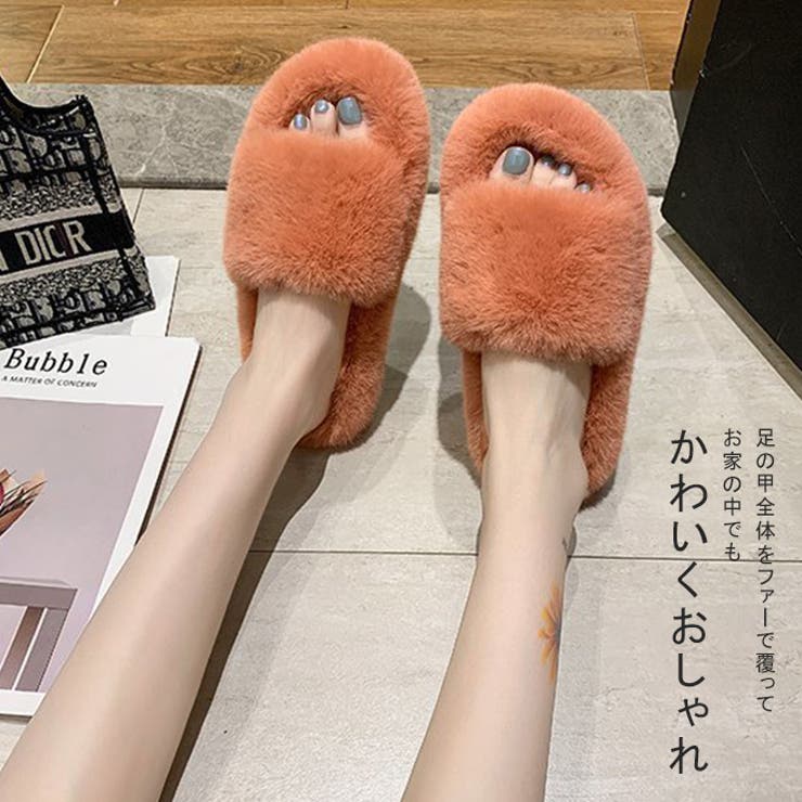 ファーサンダル レディース もこもこ | karei | 詳細画像5 