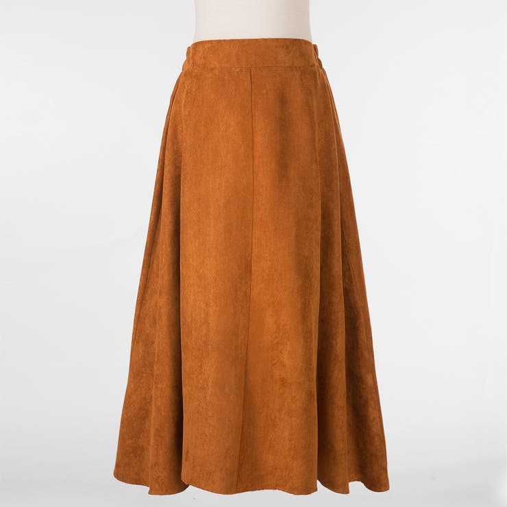 スカート スエードフレアスカート ロングスカート | karei | 詳細画像26 