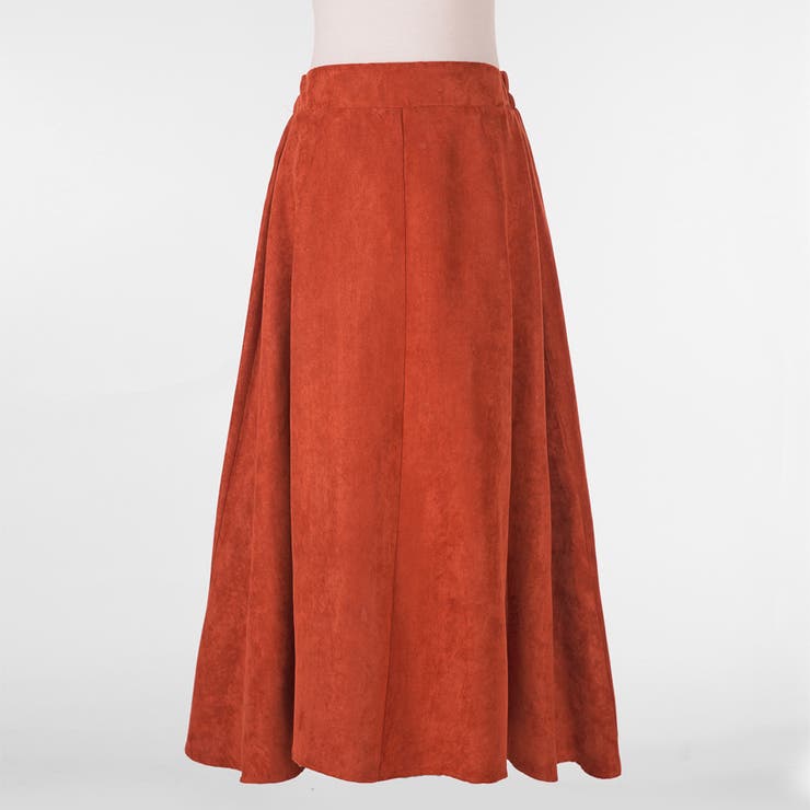 スカート スエードフレアスカート ロングスカート | karei | 詳細画像27 