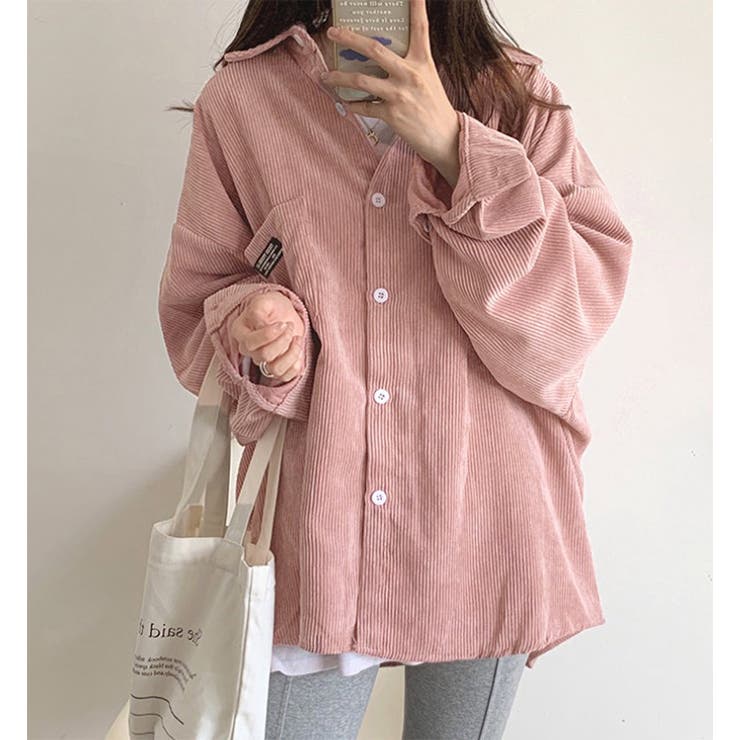 コーデュロイシャツ アウター ジャケット | karei | 詳細画像9 