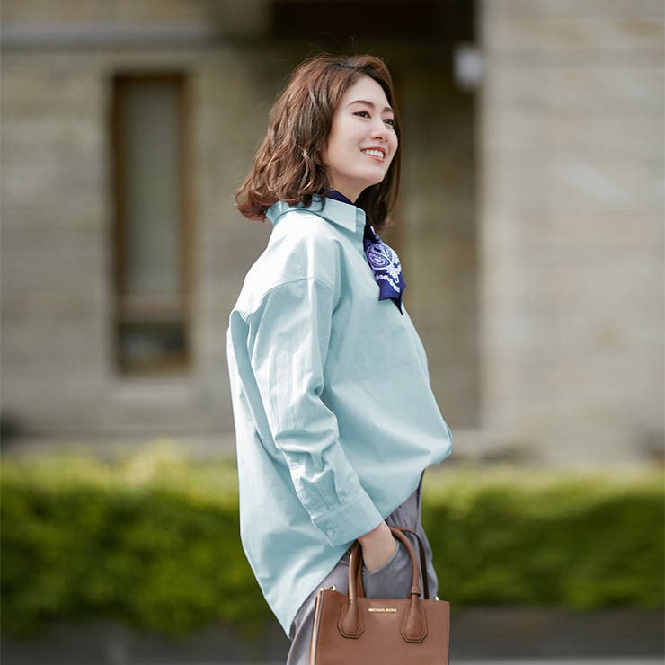 ライトブルー | トップス ブラウス シャツ | karei