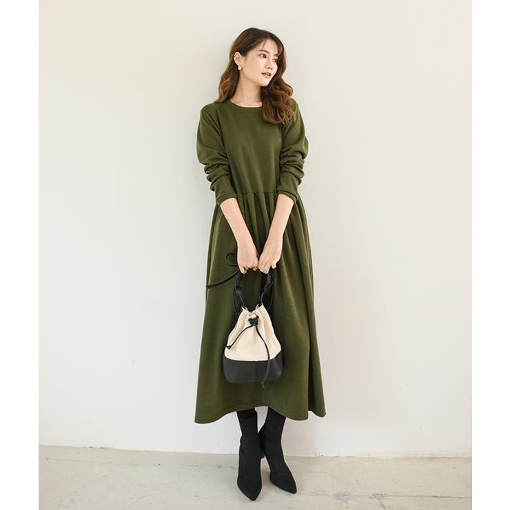 ワンピース レディース スウェット素材 | karei | 詳細画像15 