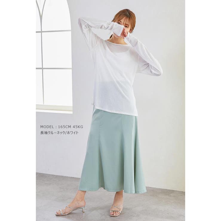 レイヤードシアーロングT  | karei | 詳細画像14 