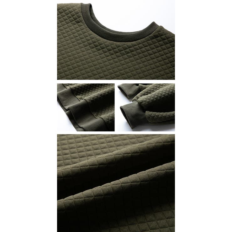 キルティングプルオーバー スウェット | karei | 詳細画像24 