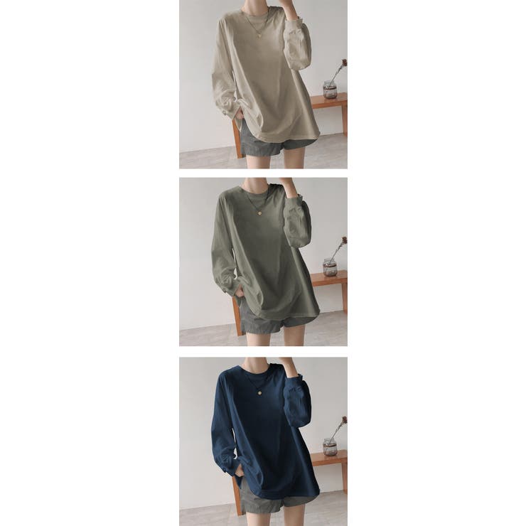 半袖追加 ロング Tシャツ | karei | 詳細画像14 