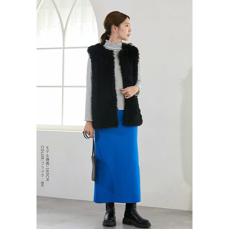 ファー ベスト フェイクファー | karei | 詳細画像20 