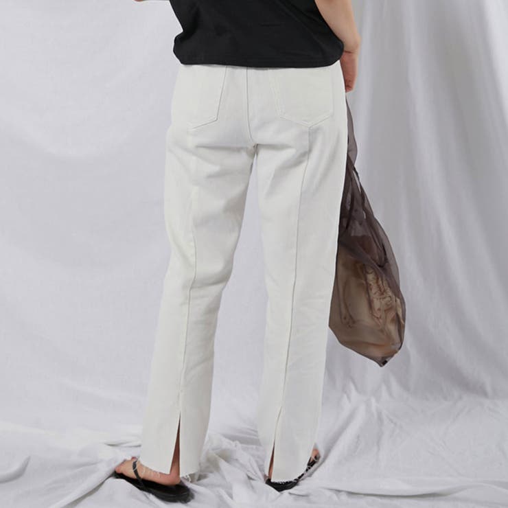 デニムパンツ レディース バックスリット | karei | 詳細画像10 