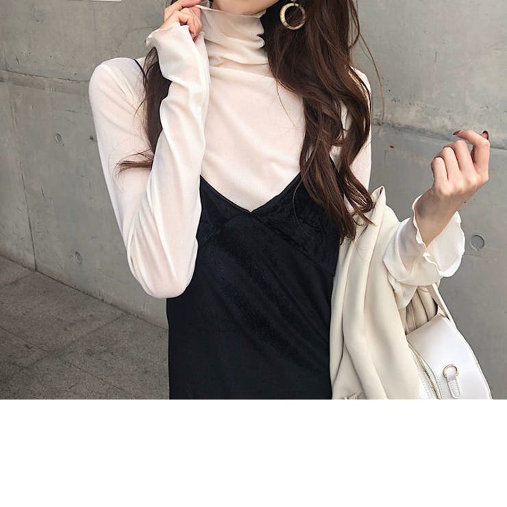 カットソー レディース シースルー | karei | 詳細画像14 