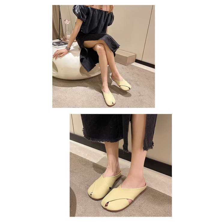 フェイクレザーサンダル | karei | 詳細画像3 