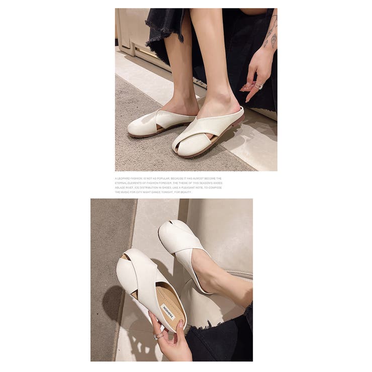 フェイクレザーサンダル | karei | 詳細画像4 