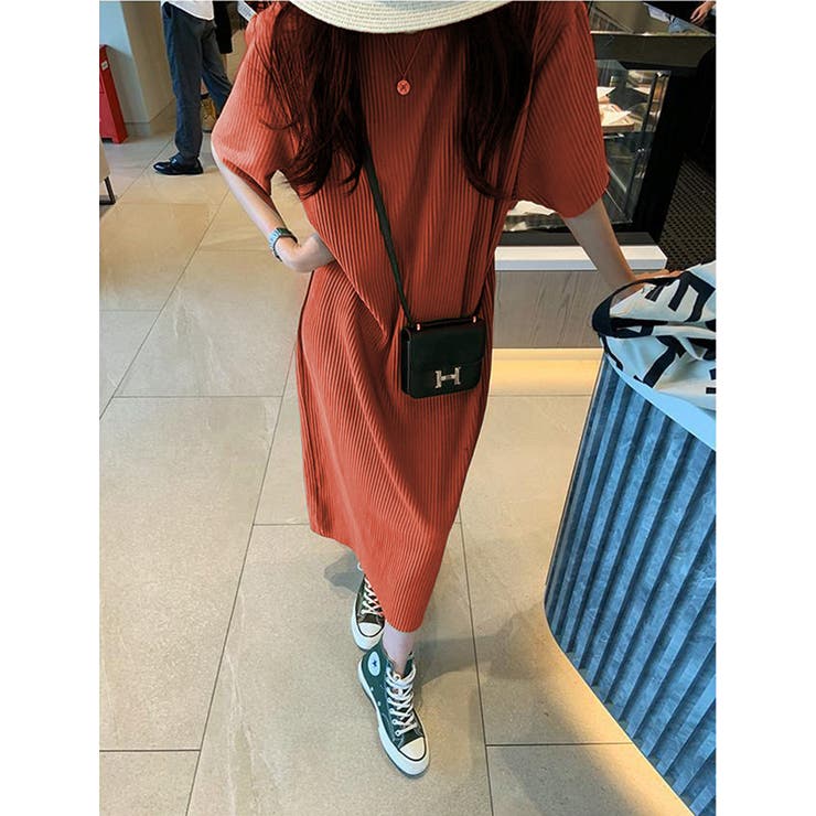 プリーツワンピース セルフカット 夏ワンピース | karei | 詳細画像13 