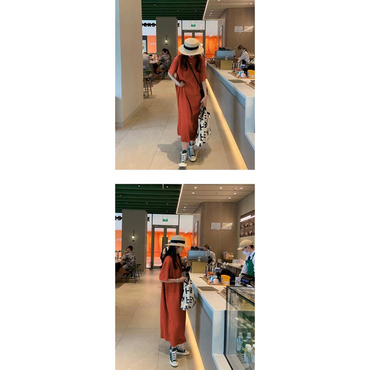 プリーツワンピース セルフカット 夏ワンピース | karei | 詳細画像14 