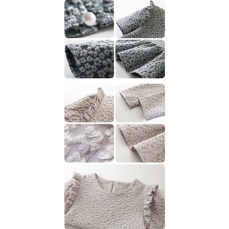 フラワージャガードトップス 肩フリル 大人 | karei | 詳細画像20 