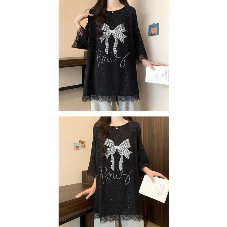 チュニックトップス Tシャツ レディース | karei | 詳細画像15 