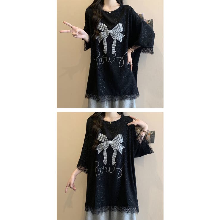 チュニックトップス Tシャツ レディース | karei | 詳細画像18 