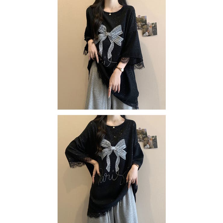 チュニックトップス Tシャツ レディース | karei | 詳細画像19 