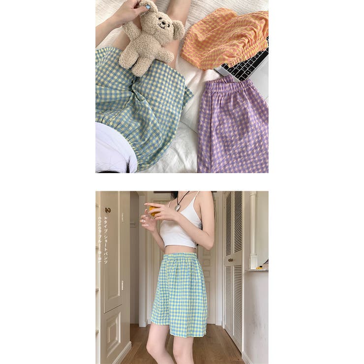 ギンガムチェック ルームウェア | karei | 詳細画像13 