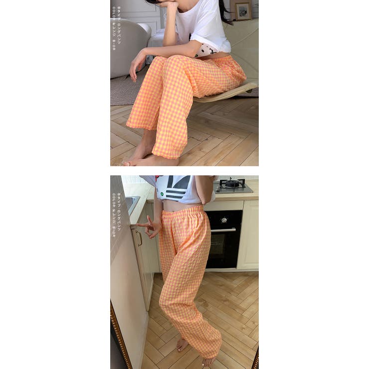 ギンガムチェック ルームウェア | karei | 詳細画像18 