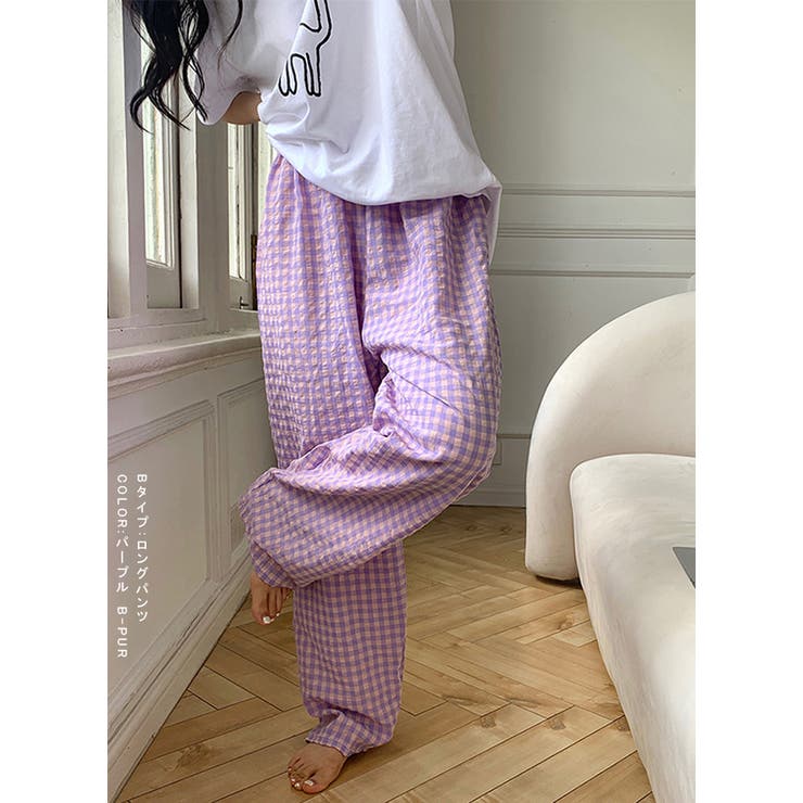 ギンガムチェック ルームウェア | karei | 詳細画像19 