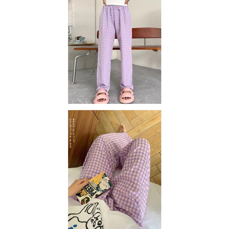 ギンガムチェック ルームウェア | karei | 詳細画像20 