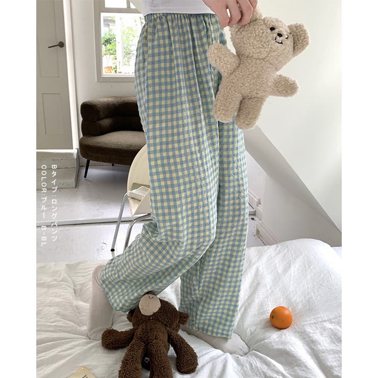 ギンガムチェック ルームウェア | karei | 詳細画像21 