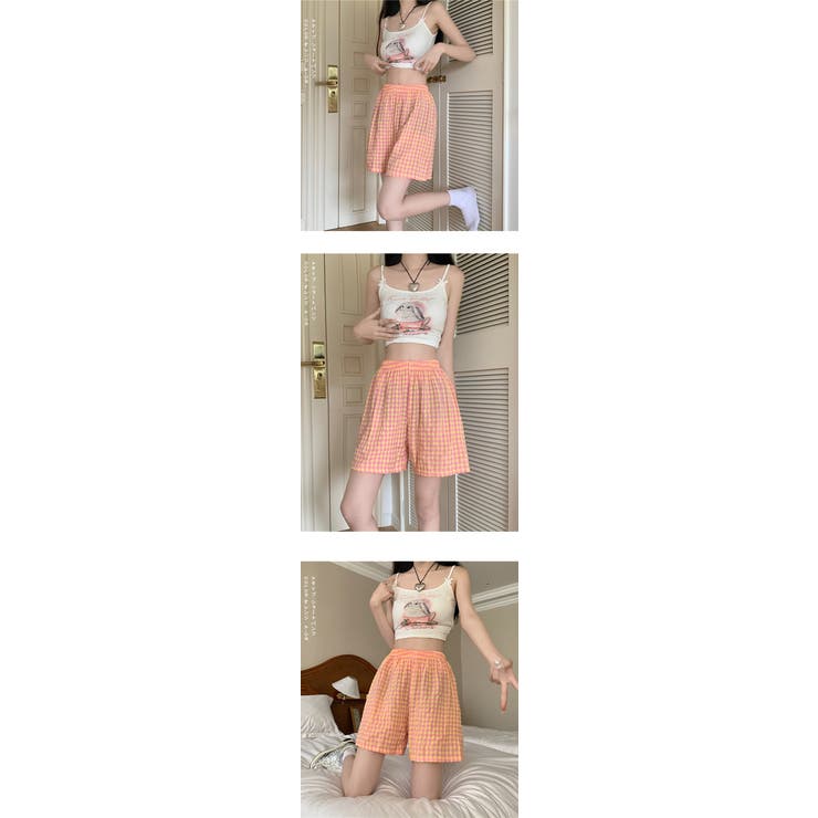 ギンガムチェック ルームウェア | karei | 詳細画像9 