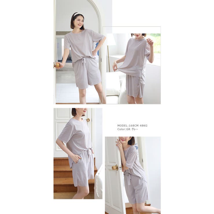 ルームウェア セットアップ 接触冷感 | karei | 詳細画像11 