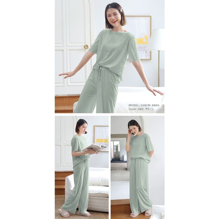 ルームウェア セットアップ 接触冷感 | karei | 詳細画像17 