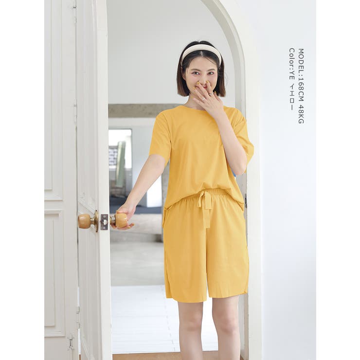 ルームウェア セットアップ 接触冷感 | karei | 詳細画像7 