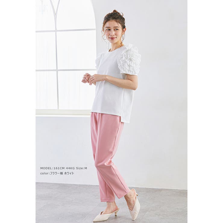 ２typeデザインスリーブ 半そでカットソー | karei | 詳細画像6 