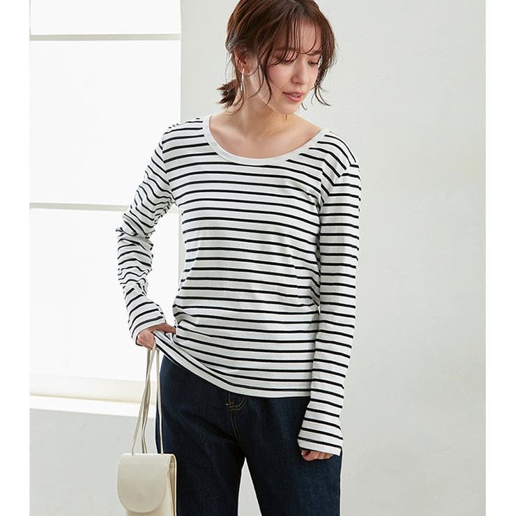 ボーダー カットソー レディース | karei | 詳細画像7 