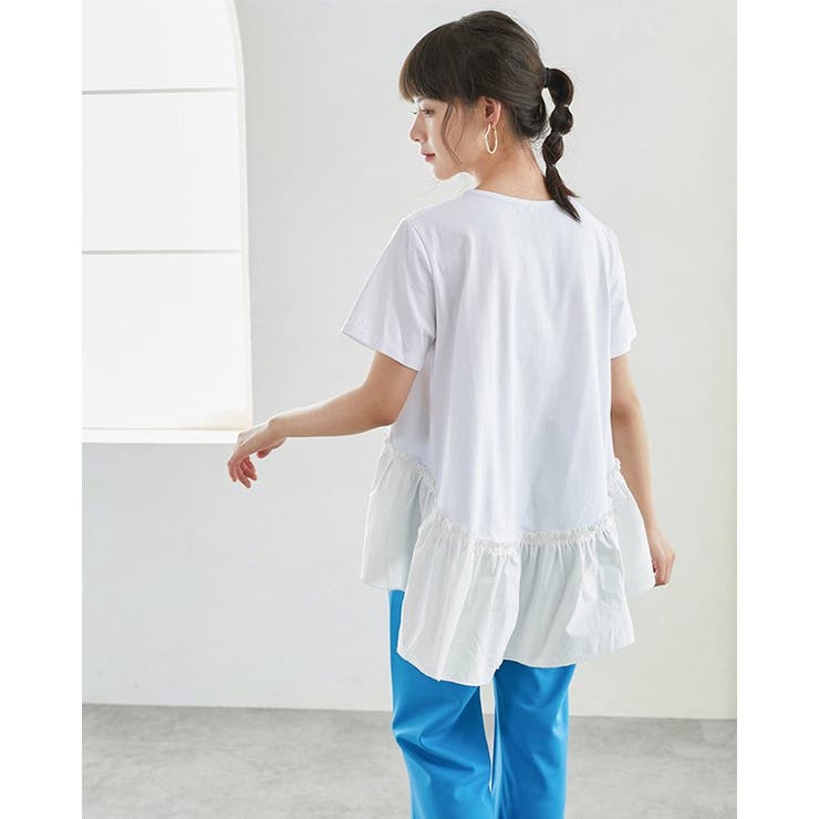 夏 バッグフレアカットソー レディース | karei | 詳細画像6 