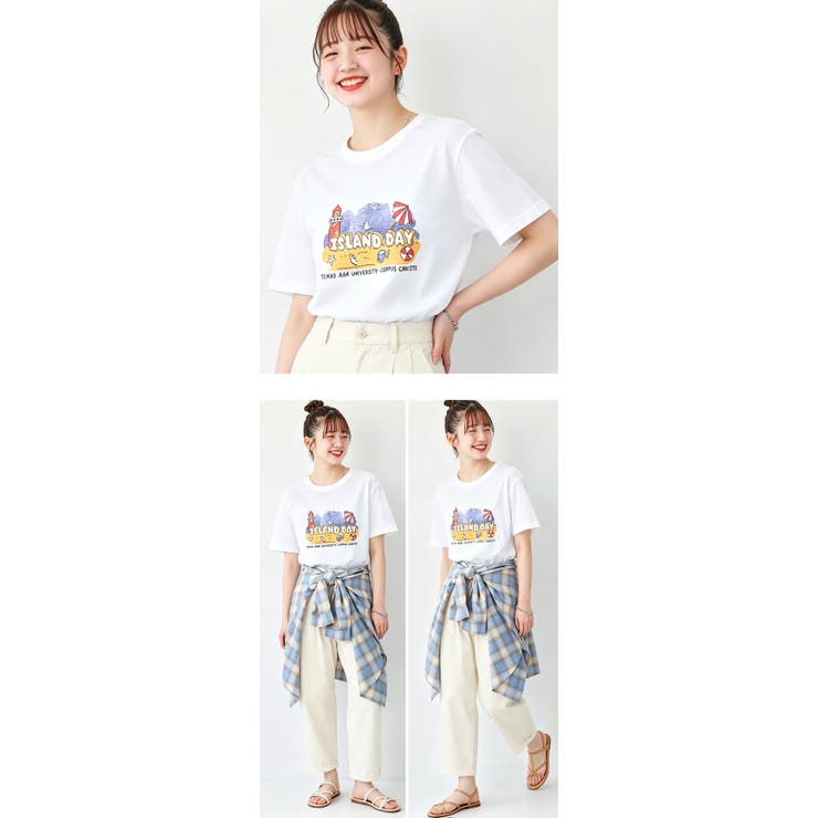綿100％ Tシャツ レディース | karei | 詳細画像12 