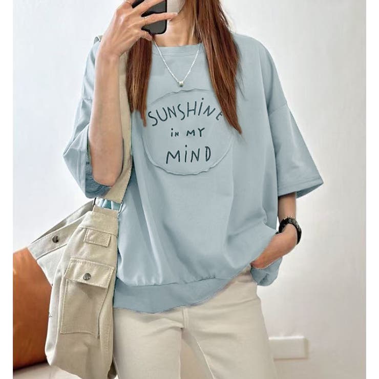 Tシャツ ロゴt オーバーサイズ | karei | 詳細画像7 