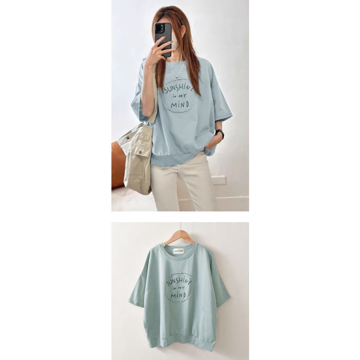 Tシャツ ロゴt オーバーサイズ | karei | 詳細画像8 