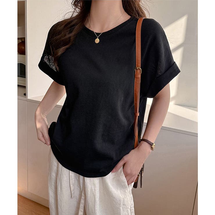 夏服 Tシャツ 綿混Tシャツ | karei | 詳細画像15 
