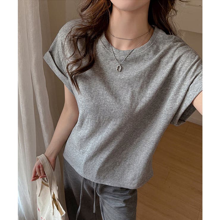 夏服 Tシャツ 綿混Tシャツ | karei | 詳細画像16 