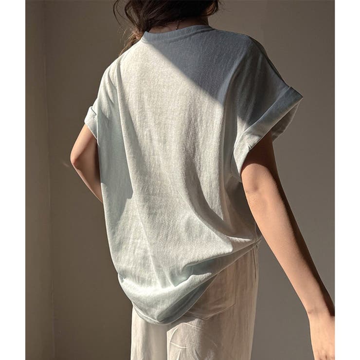 夏服 Tシャツ 綿混Tシャツ | karei | 詳細画像21 