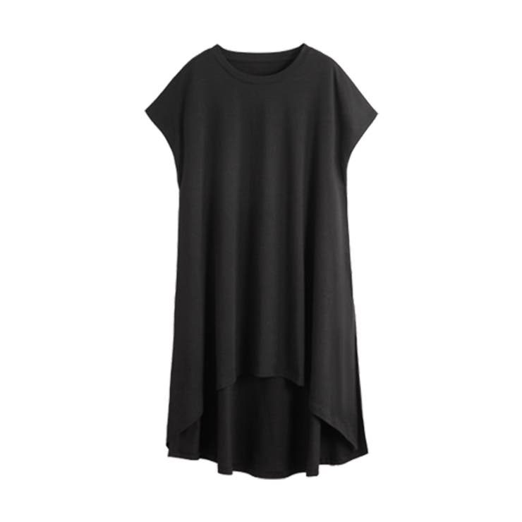 ブラック | カットソー レディース Tシャツ | karei