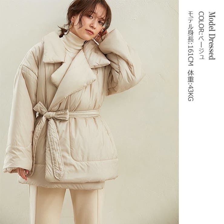 新入荷 中綿ショートコート レディース 中綿コート 防寒 チェスター ジャケット・アウター