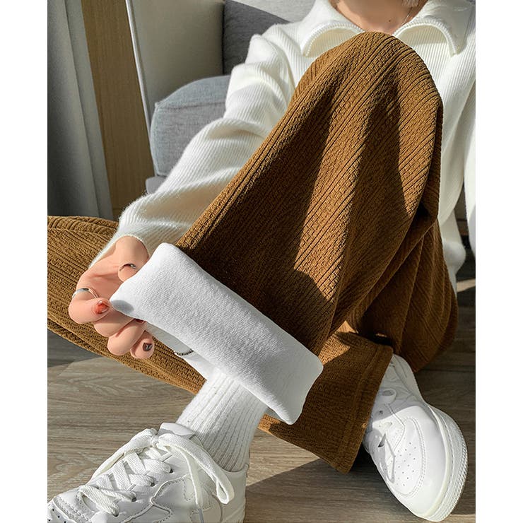 あったかジャガードカジュアルパンツ  | karei | 詳細画像22 