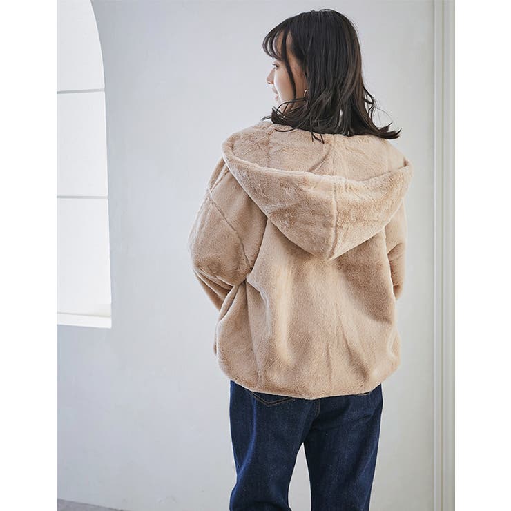 ファージャケット コード レディース[品番：KRIW0001380]｜karei