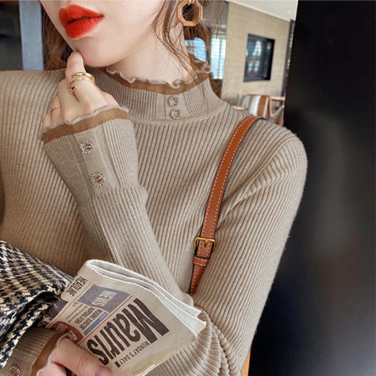 メローデザインニット | karei | 詳細画像8 